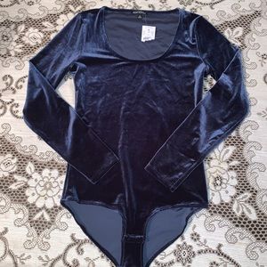 J. Crew Velvet bodysuit